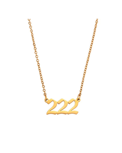 Angel Number Necklace
